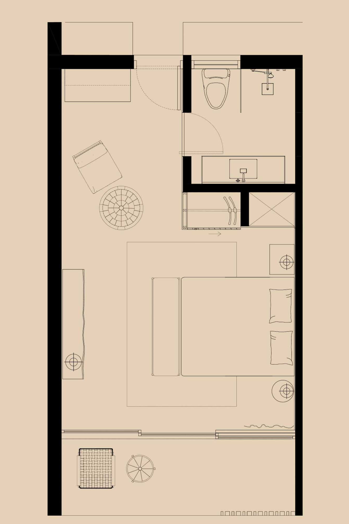 Sea Sea Hotel Studio room